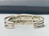 Lasso Love Vintage Native American Navajo Turquoise Sterling Silver Bracelet Old-Nativo Arts