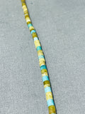 One of The Most Unique Vintage Santo Domingo Turquoise Heishi Necklace-Nativo Arts