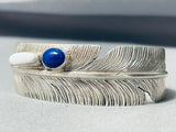 Important Vintage Native American Navajo Ben Begaye Sterling Silver Lapis Bracelet-Nativo Arts