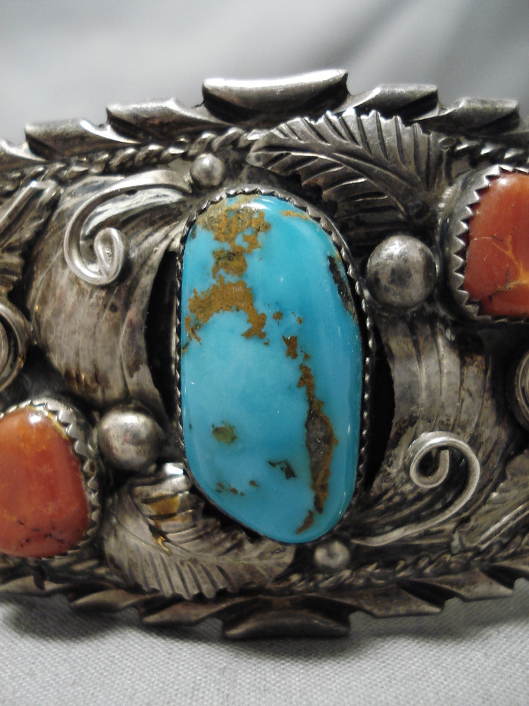 One Of The Best Vintage Native American Navajo Silver Sterling Garden ...