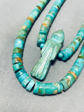 Native American One Of The Best Ever Vintage Santo Domingo Turquoise Heishi Necklace-Nativo Arts