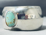 Important Kirk Smith Vintage Native American Navajo Domed Turquoise Sterling Silver Bracelet-Nativo Arts