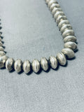 Exquisite Vintage Native American Navajo Sterling Silver Necklace-Nativo Arts