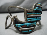 Important Vintage Native American Navajo Charles Loloma Apprentice Sterling Silver Bracelet-Nativo Arts