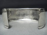 Detailed Detailed! Vintage Native American Jewelry Navajo Sterling Silver Bracelet Old Cuff Jewelry-Nativo Arts