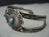 Detailed!! Vintage Native American Jewelry Navajo Concho Sterling Silver Bracelet Cuff Old-Nativo Arts