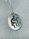 Marvelous Vintage Native American Hopi Sterling Silver Necklace-Nativo Arts