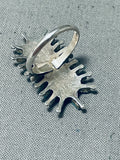 Extremely Important Alice Quam Vintage Native American Zuni Turquoise Sterling Silver Ring-Nativo Arts