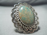Exquisite San Felipe Royston Turquoise Sterling Silver Ring-Nativo Arts