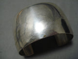 Superlative Vintage Navajo Ray Tracey Sterling Silver Native American Bracelet-Nativo Arts