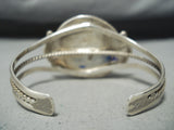 Incredible Vintage Native American Navajo Benally Turquoise Sterling Silver Bracelet-Nativo Arts