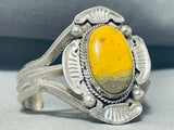 Gery Ramone Sturdy Domed Honeybee Jasper Sterling Silver Bracelet-Nativo Arts