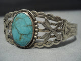 Dramatic Vintage Native American Jewelry Navajo Sterling Silver Crossed Arrows Bracelet-Nativo Arts