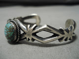 Rare Vintage Native American Navajo Royston Turquoise Sterling Silver Bracelet-Nativo Arts