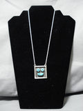 Native American Important Jeanette Dale Turquoise Sterling Silver Bracelet Cuff-Nativo Arts