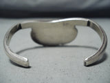 Tremendous Vintage Native American Navajo Royston Turquoise Sterling Silver Bracelet Old-Nativo Arts