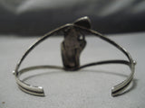 Unique Men's Vintage Native American Navajo Holster Sterling Silver Bracelet Old-Nativo Arts