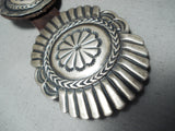Dazzling Taos Native American Sterling Silver Concho Belt-Nativo Arts