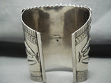 One Of The Best Native American Navajo Rainbow Turquoise Sterling Silver Bracelet-Nativo Arts