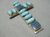 Important Native American Navajo Calvin Martinez Sterling Silver Pendant-Nativo Arts
