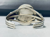 Orange Peel Spiny Oyster Vintage Native American Navajo Sterling Silver Bracelet-Nativo Arts
