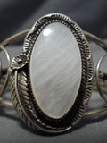 Vintage Navajo Sterling Silver Native American Cuff Bracelet Old-Nativo Arts