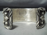 Custom San Felipe Native American Sterling Silver Dime Bracelet-Nativo Arts