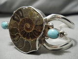 Museum Quality!! Vintage Native American Navajo Easter Blue Turquoise Sterling Silver Bracelet-Nativo Arts