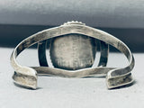 One Of The Most Unique Vintage Native American Navajo Earthtone Agate Sterling Silver Bracelet-Nativo Arts