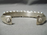 Most Unique Vintage Native American Navajo Ben Begaye Turquoise Sterling Silver Bracelet-Nativo Arts