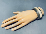 Very Unique Vintage Native American Navajo Possible Piano Key Sterling Silver Bracelet-Nativo Arts