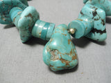 Newsworthy Vintage Navajo Royston Turquoise Necklace Native American Old-Nativo Arts