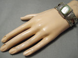 Museum Vintage Native American Navajo Royston Turquoise Sterling Silver Bracelet-Nativo Arts