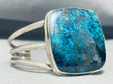 Very Unique Vintage Aqua Blue Turquoise Sterling Silver Bracelet-Nativo Arts