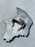 Important Ben Begaye(d.) Kachina Vintage Native American Navajo Sterling Silver Ring-Nativo Arts