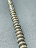 Superb Vintage Native American Navajo Sterling Silver Pillow Beads Cones Necklace-Nativo Arts
