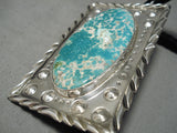 Newsworthy San Felipe Royston Turquoise Sterling Silver Bolo Native American-Nativo Arts