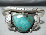 Tremendous Vintage Native American Navajo Royston Turquoise Sterling Silver Bracelet Old-Nativo Arts