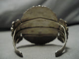 Museum Vintage Native American Navajo Mark Begay Royston Turquoise Sterling Silver Bracelet-Nativo Arts