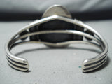 Breathtaking Vintage Native American Navajo Royston Turquoise Sterling Silver Bracelet-Nativo Arts