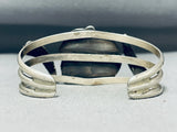 Wonderful Vintage Native American Navajo Turquoise Sterling Silver Bracelet-Nativo Arts