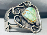 Museum Quality Vintage Native American Navajo Royston Turquoise Sterling Silver Bracelet-Nativo Arts