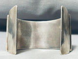 7 Inch Wrist Incredible Vintage Native American Navajo Inlay Sterling Silver Bracelet-Nativo Arts