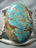 Exceptional San Felipe #8 Turquoise Mine Sterling Silver Bracelet-Nativo Arts