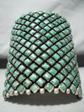Best Native American Navajo Damale Turquoise Alice Lister Sterling Silver Bracelet-Nativo Arts