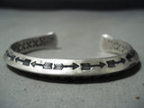 Sunny Reeves Vintage Navajo Sterling Silver Bracelet Native American Old-Nativo Arts