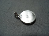 Marvelous Vintage Native American Navajo Royston Turquoise Sterling Silver Pendant-Nativo Arts