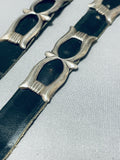 Dynamic Vintage Native American Navajo Sterling Silver Concho Belt-Nativo Arts