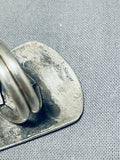 Rare Authentic Vintage Native American Navajo Thomas Singer Sterling Silver Ring-Nativo Arts