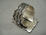Amazing Vintage Navajo Sterling Silver Native American Arrows Ring-Nativo Arts